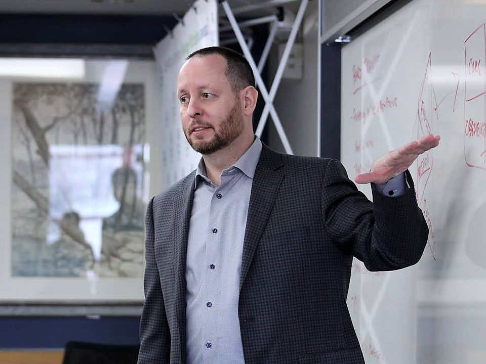 Bob Thomas, Board Member, MACP, presents on Board Management to chamber professionals around the state of Michigan