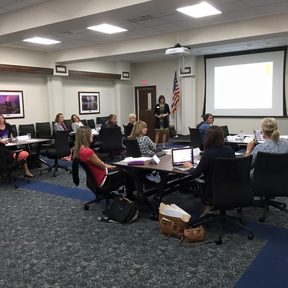 Local chamber professionals hear from industry expert Shari Pash on membership and marketing